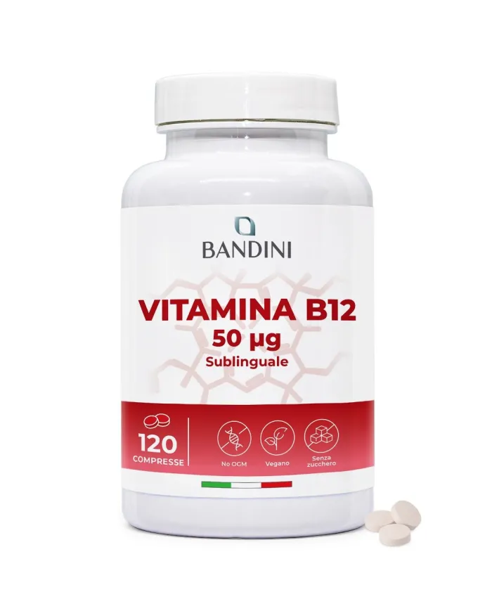 Vitamina B12 sublinguale - 120 compresse